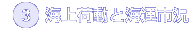 3. 海上荷動と海運市況