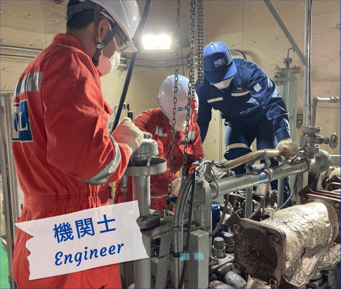 機関士 Marine engineer